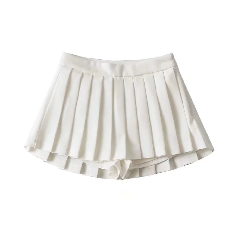 A&A Hamptons Tennis Skirt velvet skirt plush