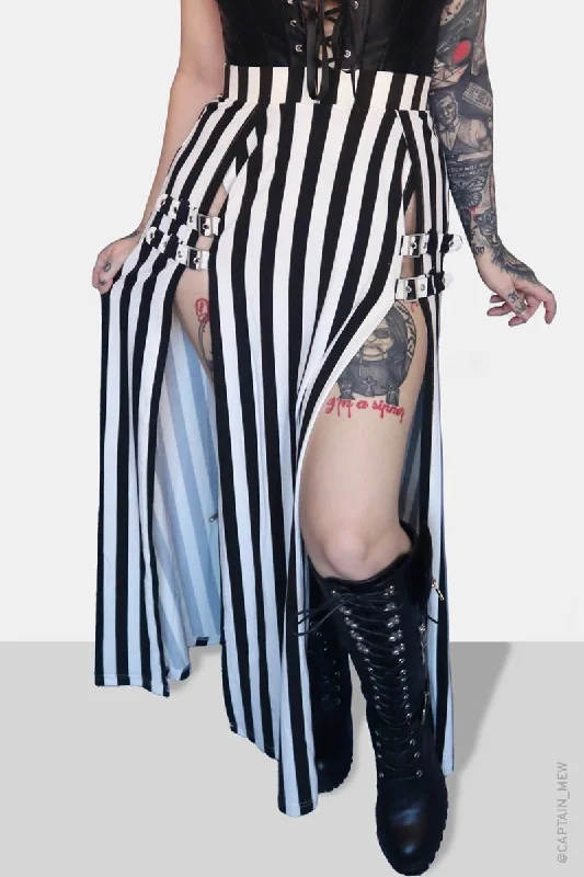 Delia M-Line Buckle Skirt low waist skirt