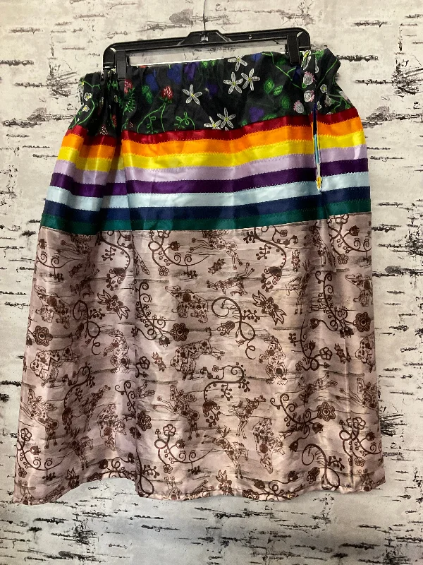 Handmade Satin Heart of the Forest w/ Bag Ribbon Skirt corduroy skirt textured