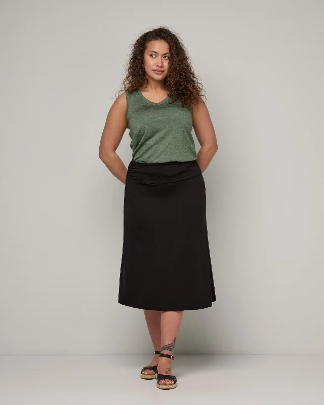 Helena Midi Skirt corduroy skirt durable