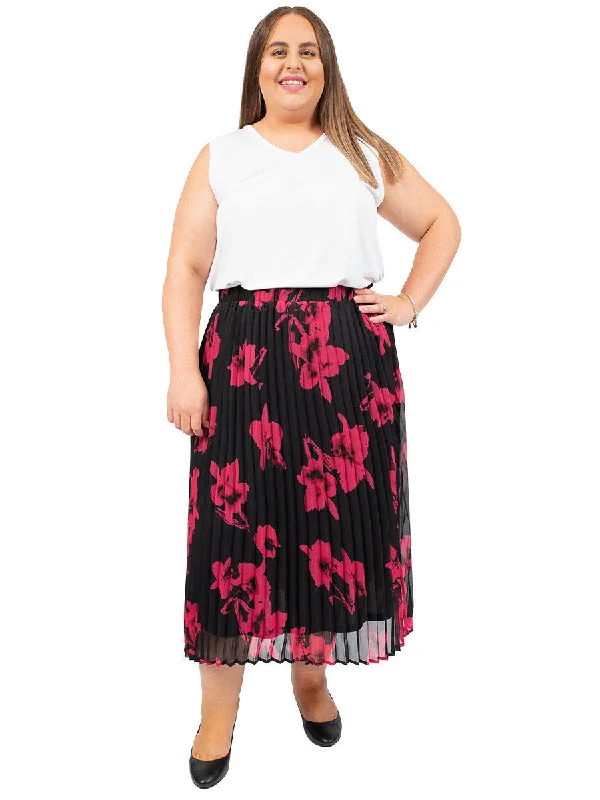Jacqueline Skirt - Print* denim skirt classic
