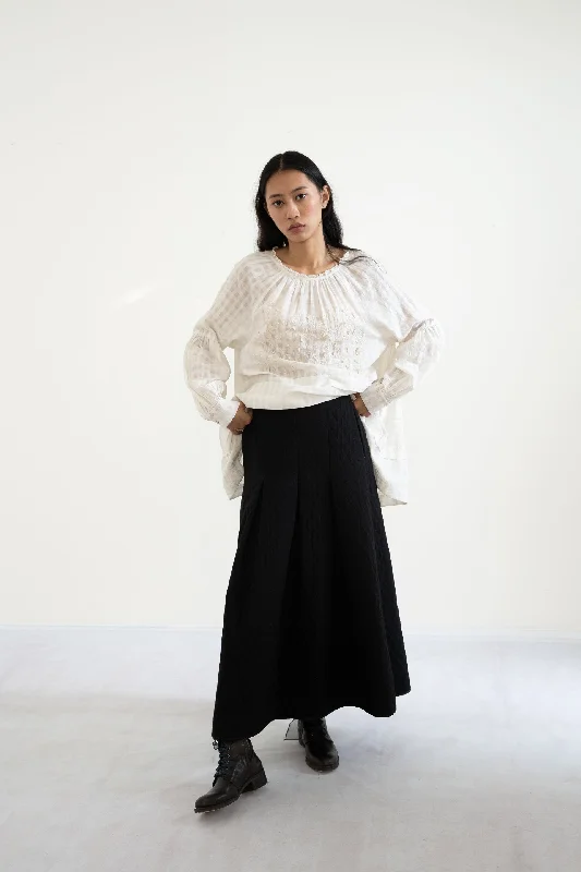 JESSIE SKIRT corduroy skirt textured
