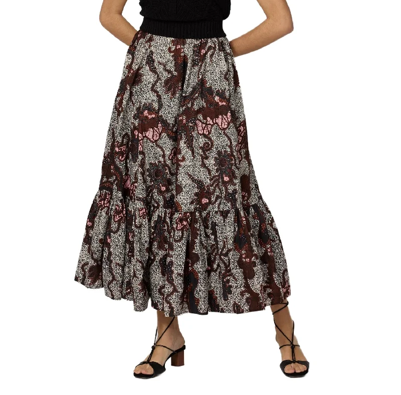 Keisha Ankle Skirt leather skirt refined