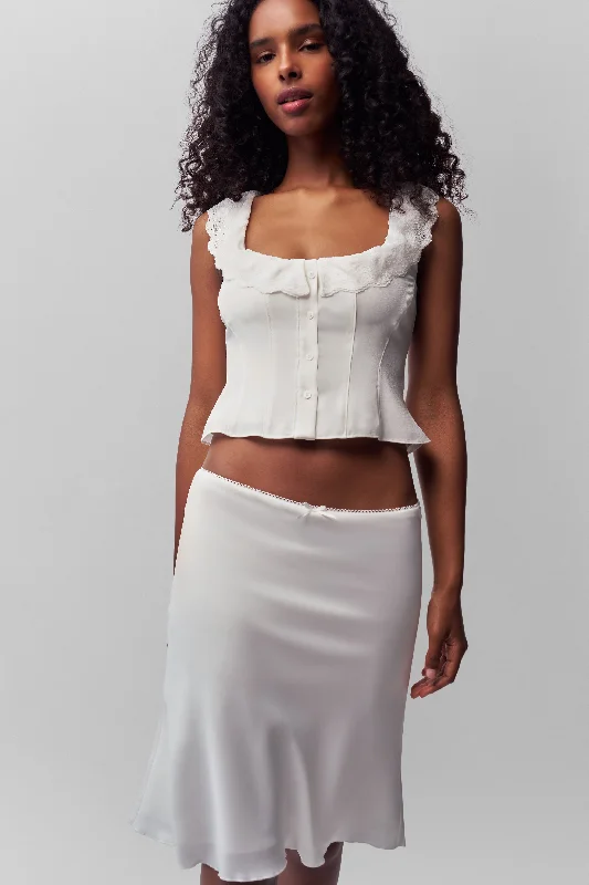 Paloma Skirt ribbed skirt waist