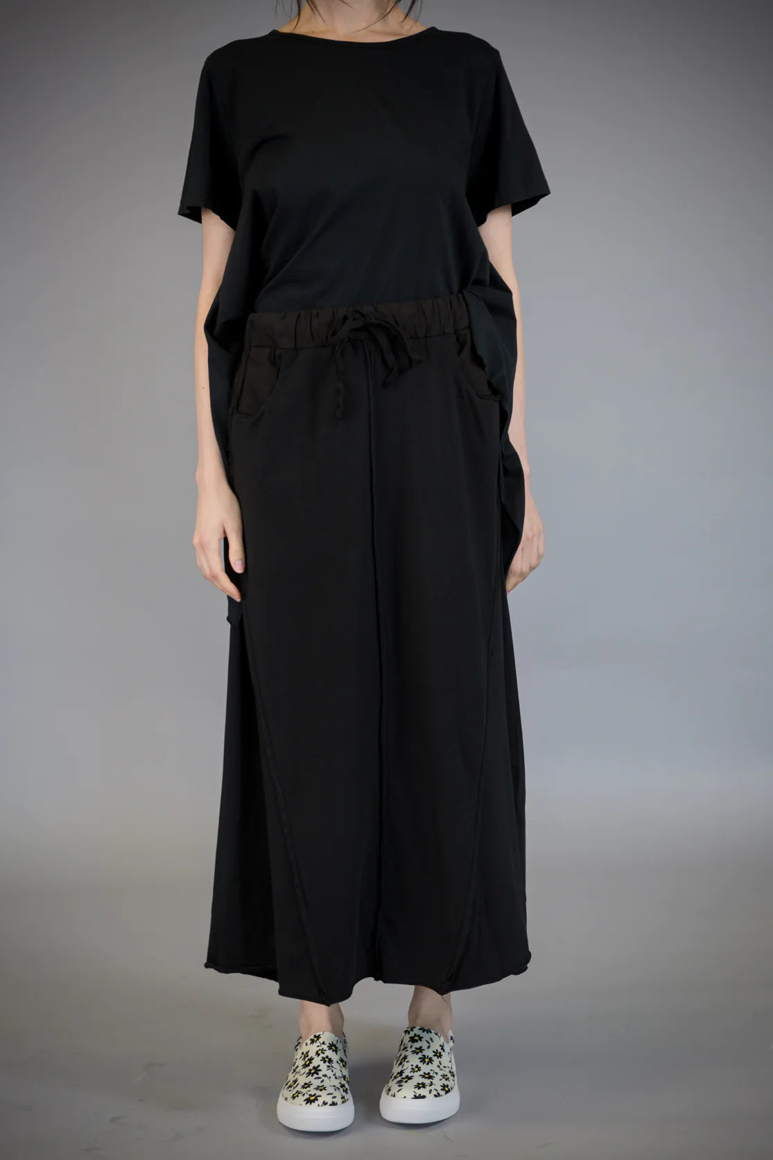 Paolo Tricot Sale, WT791425 Drawstring Skirt 50% Off Regular Price lace skirt romantic
