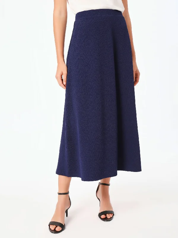 Plus Kate Skirt, Iconic Stretch Crosshatch patchwork skirt art